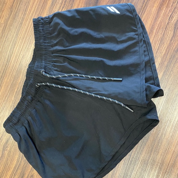 Do You Even Athletica Running Shorts Black Medium - Picture 1 of 12